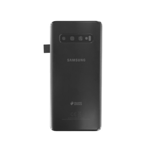 Samsung Galaxy S10 (SM-G973) akkumulátor fedél - fekete