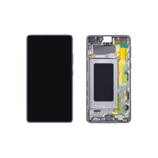 Samsung SM-G770 Galaxy S10 Lite LCD kijelző / képernyő + touch - fekete