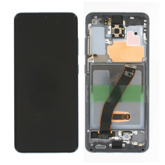 Samsung SM-G980 Galaxy S20 LCD kijelző / képernyő + érintőképernyő - rózsaszín