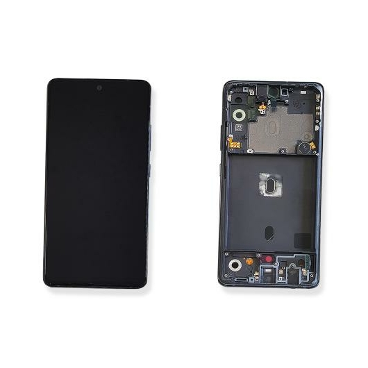 Samsung SM-A516 Galaxy A51 5G LCD kijelző / képernyő + érintőképernyő - Fekete