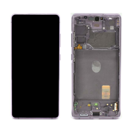 Samsung SM-G781B Galaxy S20 FE 5G LCD kijelző / képernyő - Cloud Lavender