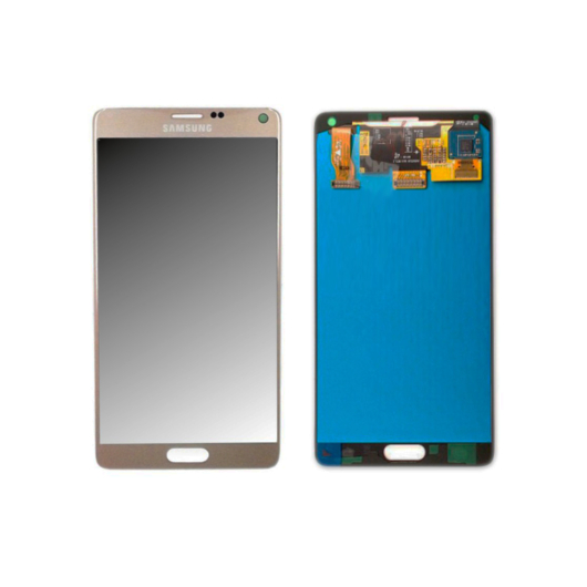 Samsung SM-N910 Galaxy Note 4 LCD kijelző / képernyő + érintőképernyő - arany