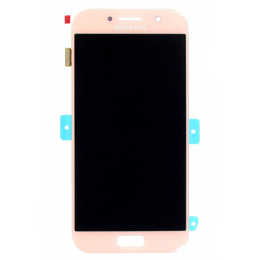 Samsung SM-A520 Galaxy A5 (2017) LCD kijelző / képernyő + érintőképernyő - pink