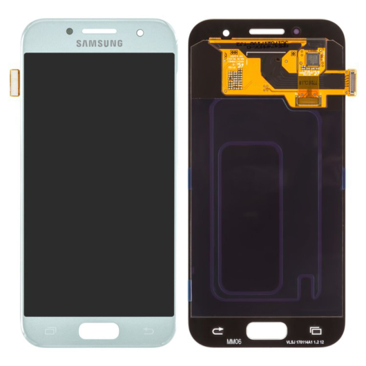 Samsung SM-A320 Galaxy A3 (2017) LCD Kijelző / Képernyő + Touch - Fekete
