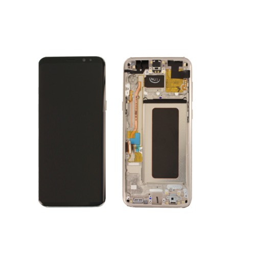 Samsung SM-G955 Galaxy S8+ LCD kijelző / képernyő + touch - arany