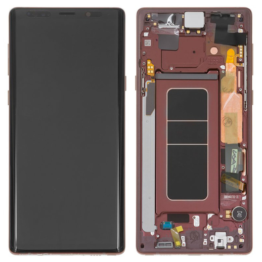 Samsung SM-N960 Galaxy Note 9 LCD kijelző / képernyő - réz