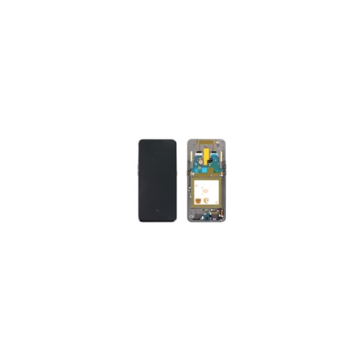 Samsung SM-A805 Galaxy A80 LCD kijelző / képernyő + érintőképernyő - fekete
