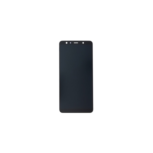 Samsung SM-A750 Galaxy A7 (2018) LCD kijelző / képernyő + érintőképernyő - kék / fekete / arany