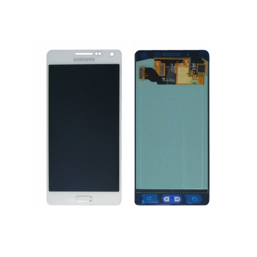 Samsung SM-A500 Galaxy A5 LCD kijelző / képernyő + érintőképernyő - fehér