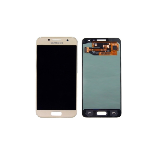 Samsung SM-A300 Galaxy A3 LCD kijelző / képernyő + érintőképernyő - fehér