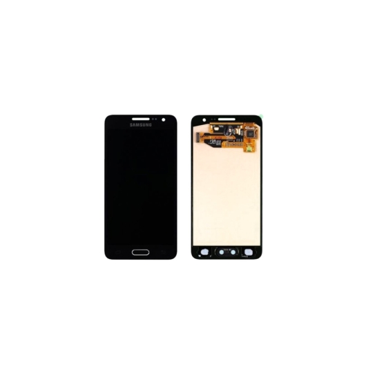 Samsung SM-A300 Galaxy A3 LCD kijelző / képernyő + érintőképernyő - fekete