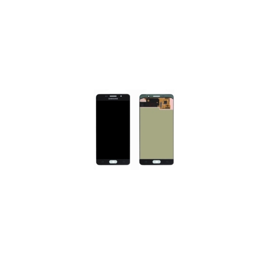 Samsung SM-A510 Galaxy A5 (2016) LCD kijelző / képernyő + érintőképernyő - fekete / arany