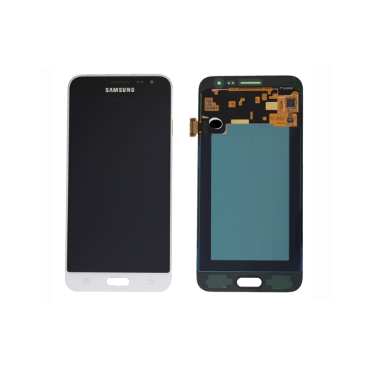 Samsung SM-J320F Galaxy J3 (2016) LCD kijelző / képernyő + érintőképernyő - fehér
