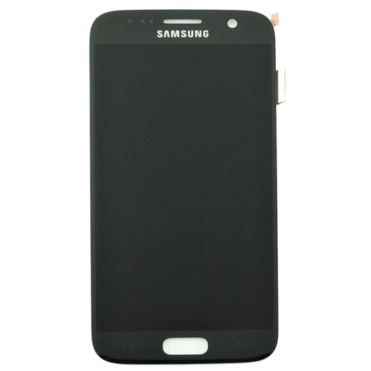 Samsung SM-G930F Galaxy S7 LCD kijelző / képernyő + érintőképernyő - fekete