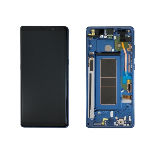 Samsung SM-N950 Galaxy Note 8 LCD kijelző / képernyő + érintőképernyő - kék