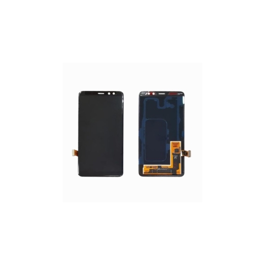 Samsung SM-A530 Galaxy A8 (2018) LCD érintőképernyős fekete / szürke / arany